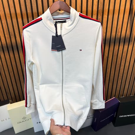 Tommy Hilfiger Tam Fermuarlı Ceket