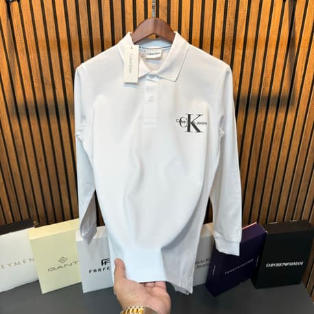 C K Polo Yaka Sweat
