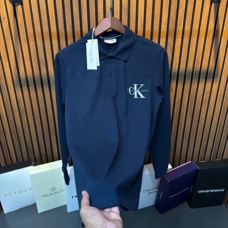 C K Polo Yaka Sweat
