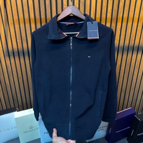 Tommy Hilfiger Tam Fermuarlı Ceket